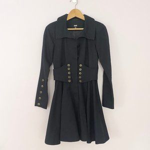 ASOS Navy Military Inspired Peacoat US 4